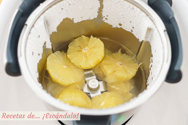 Ingredientes limonada casera con thermomix