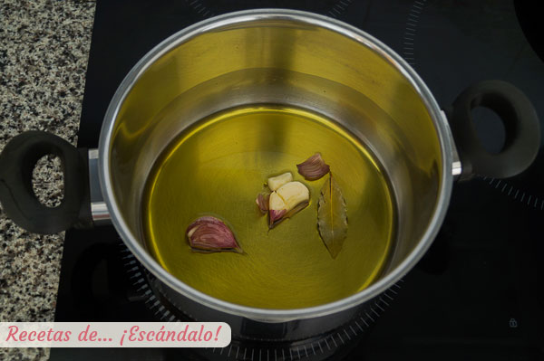 Ingredientes escabeche casero