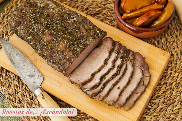 Como hacer lomo a la sal con especias, jugoso y rico. Receta muy facil paso a paso