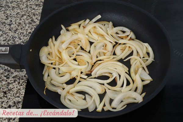 Cebolla salteada