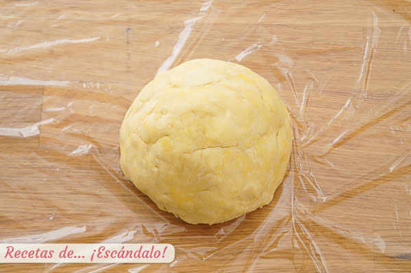 Masa quebrada casera