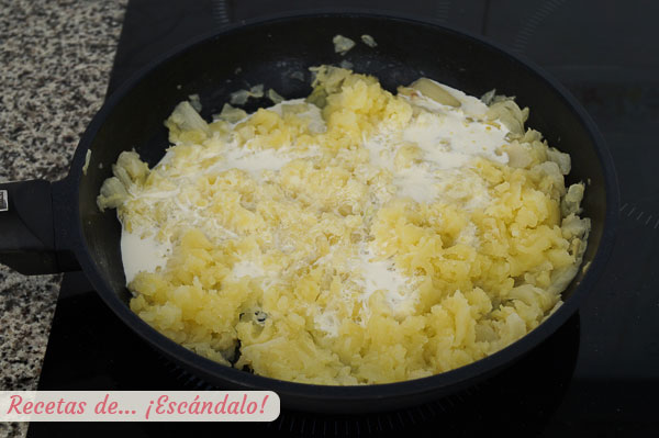 Ingredientes colcannon irlandes casero