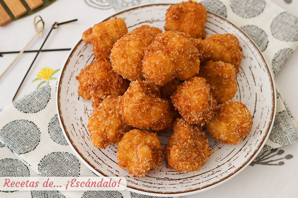 Como hacer coliflor rebozada, tierna por dentro y muy crujiente por fuera