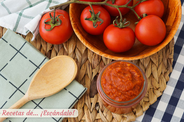 Como hacer tomate frito o salsa de tomate con Thermomix, casera y deliciosa