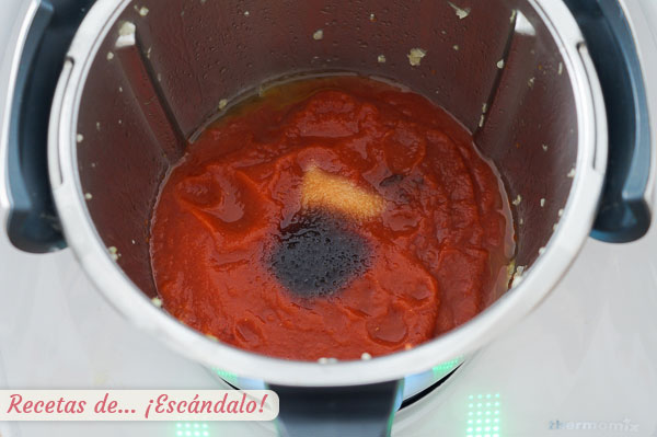 Ingredientes salsa de tomate thermomix