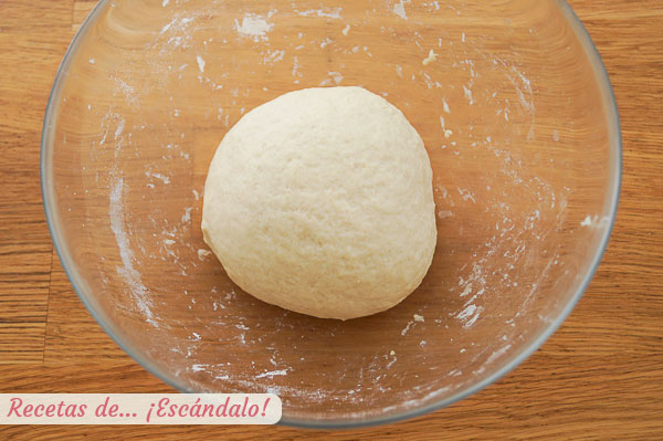 Masa de pizza casera rapida