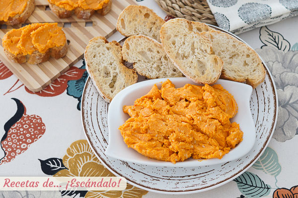 Como hacer almogrote canario, un pate de queso irresistible