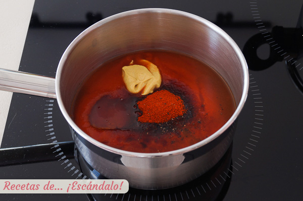 Ingredientes salsa barbacoa casera