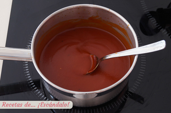 Salsa barbacoa rapida casera