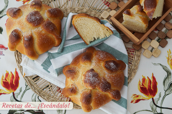 Como hacer pan de muerto, un dulce tradicional mexicano