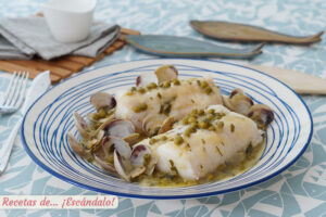 Merluza en salsa verde con Thermomix, jugosa y sabrosa