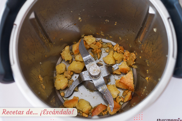 Pan dorado sofrito thermomix