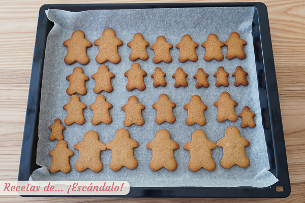 Galletas de jengibre caseras