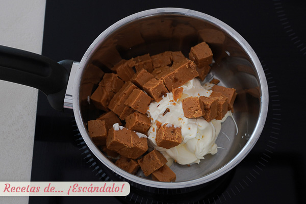 Nata y turron blando