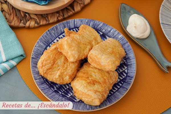 Como hacer merluza a la romana rebozada y super jugosa