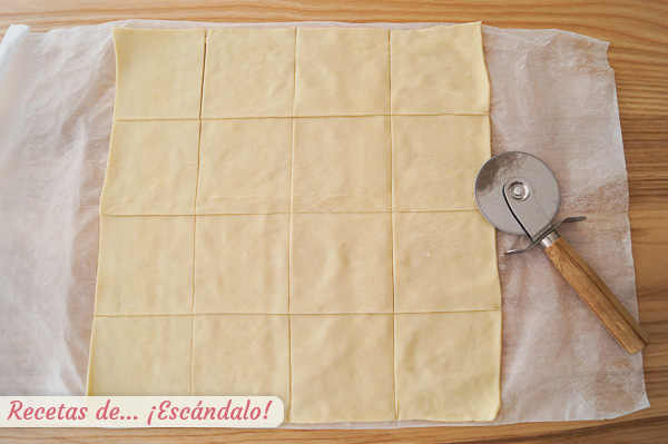 Hojaldre miguelitos de la roda