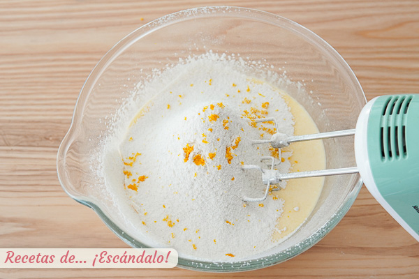 Ralladura limon bizcocho manzana