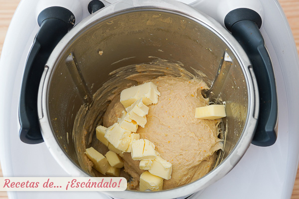 Masa donuts mantequilla thermomix