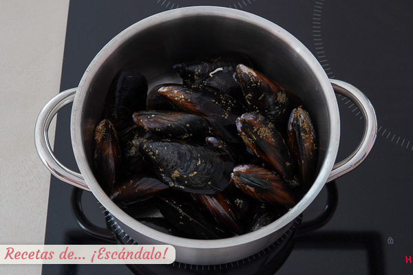 Mejillones frescos