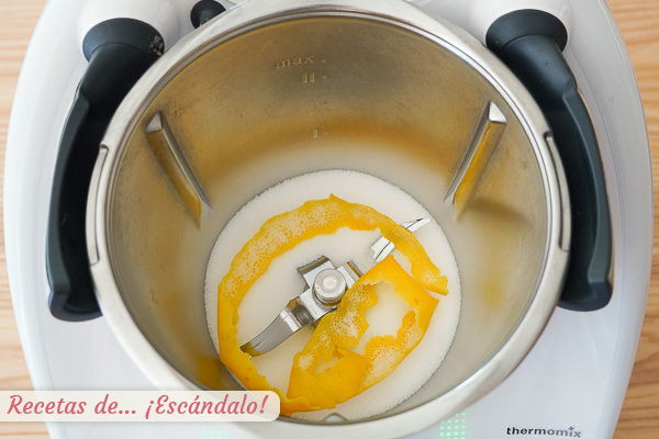 Limon y azucar bizcocho thermomix