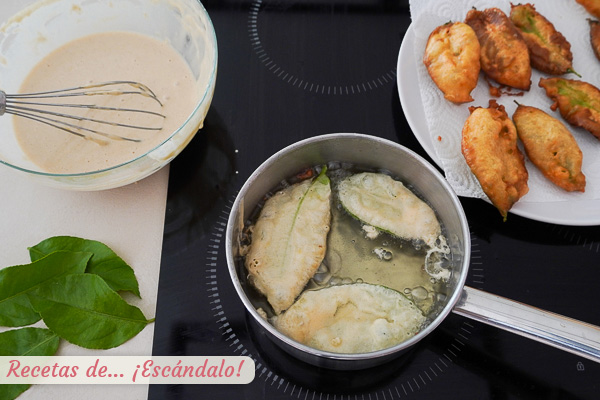 Como freir paparajotes de murcia