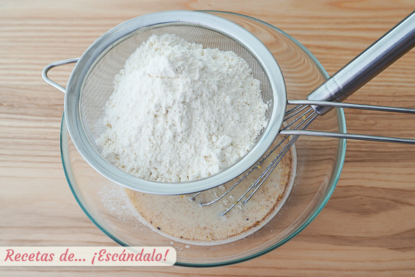 Harina y levadura paparajotes murcianos