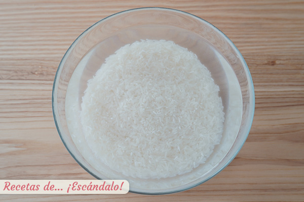 Arroz basmati sin almidon