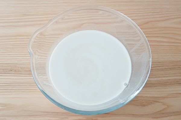 Bebida o leche de avena casera