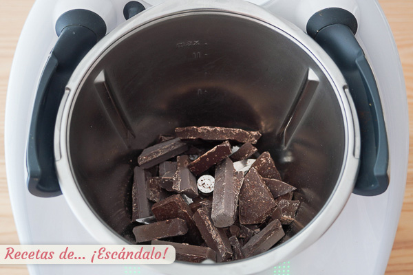 Chocolate tableta thermomix