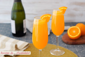 Cómo hacer el cóctel mimosa, ideal para el aperitivo o el brunch