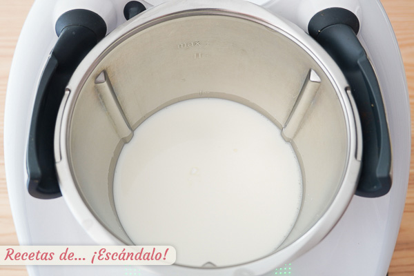Lecha maicena natillas thermomix