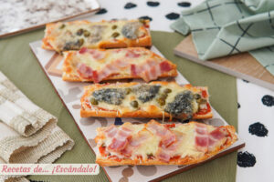 Receta de paninis caseros, las pizzas con pan más sencillas y rápidas