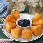 Queso frito rebozado