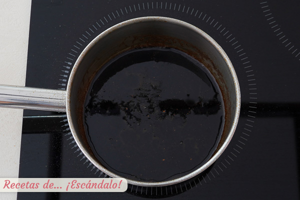 Salsa teriyaki casera japonesa