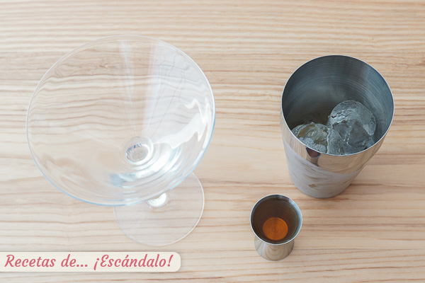 Whisky cocktail manhattan