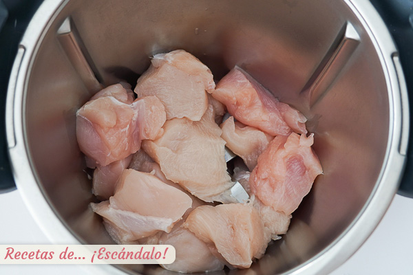 Pechuga de pollo para picar