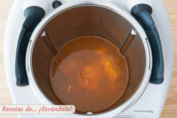 Sopa de ajo o sopa castellana thermomix