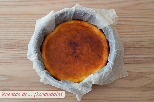 Tarta de quesitos casera