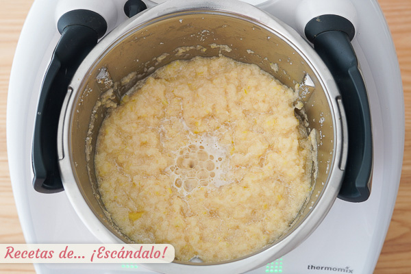 Membrillo y azucar dulce thermomix
