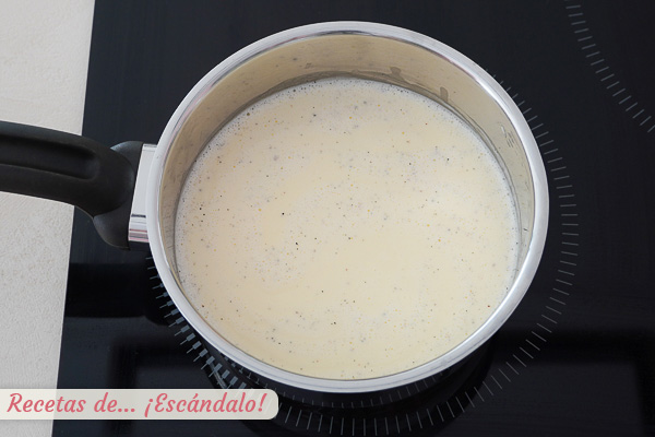 Nata y vainilla creme brulee casera