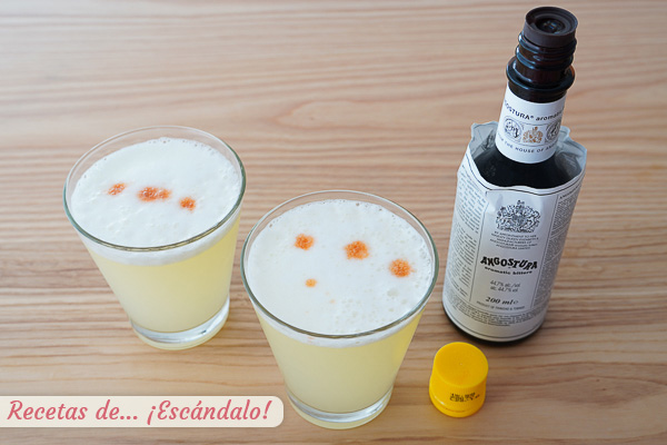 Pisco sour peruano