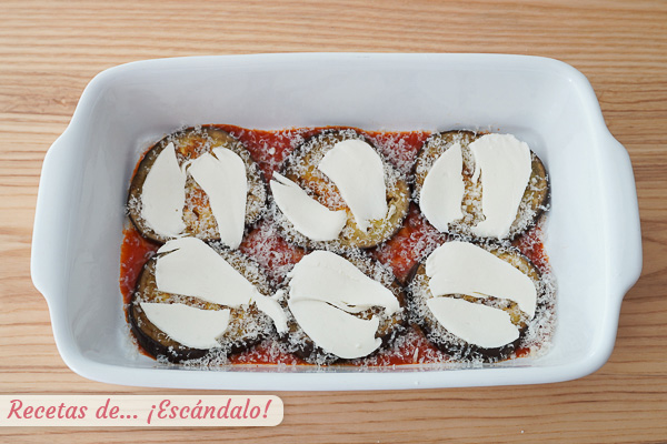 Quesos berenjenas parmesana