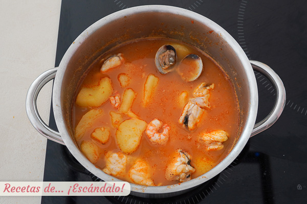 Suquet de peix casero