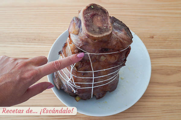 Como bridar jarrete de ternera