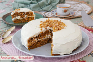 Tarta de zanahoria con Thermomix, la famosa carrot cake