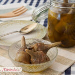 Alcachofas confitadas en aceite