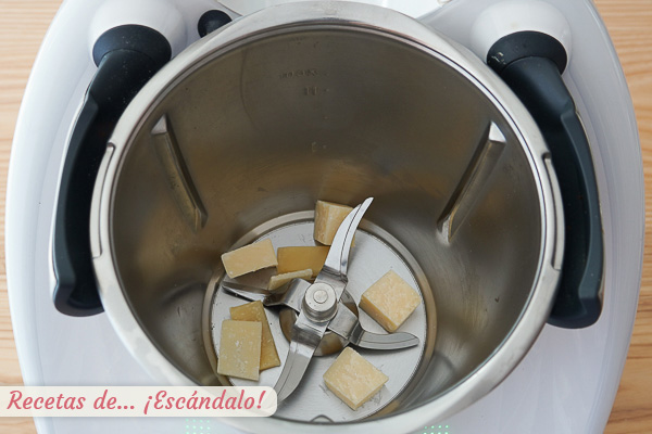 Queso grana padano thermomix