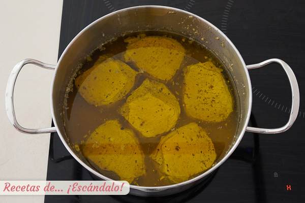 Lomo de orza en aceite