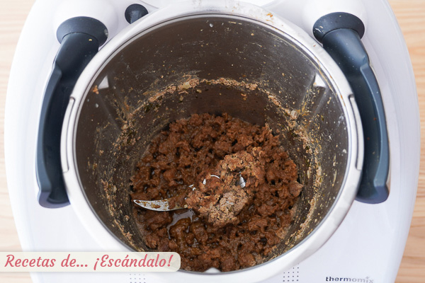 Picadillo de chorizo thermomix