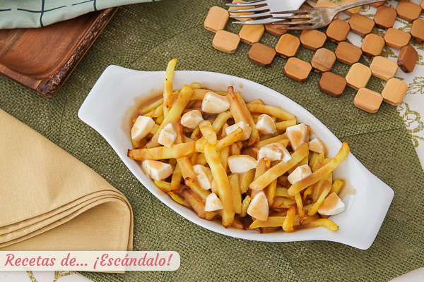Como hacer poutine, una deliciosa receta tradicional de Canada